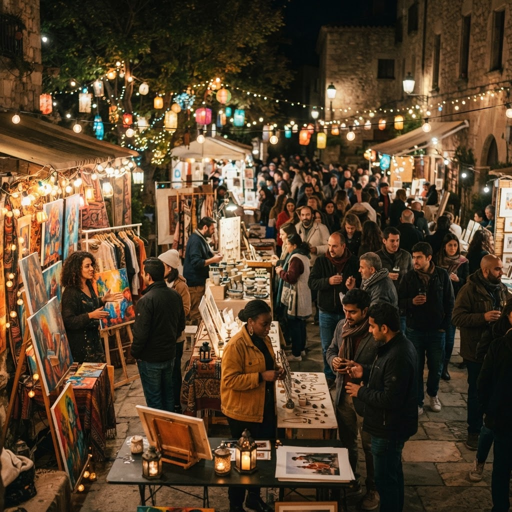Night Market Arts Fair