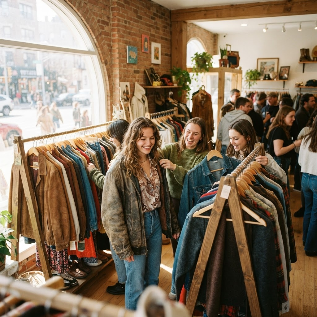 Curated Vintage Clothing Swap